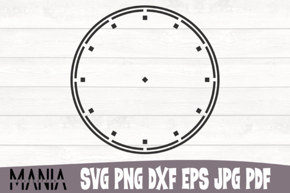 Clock Face Template 10: Strategic Asset Management for Creative and Commercial Projects