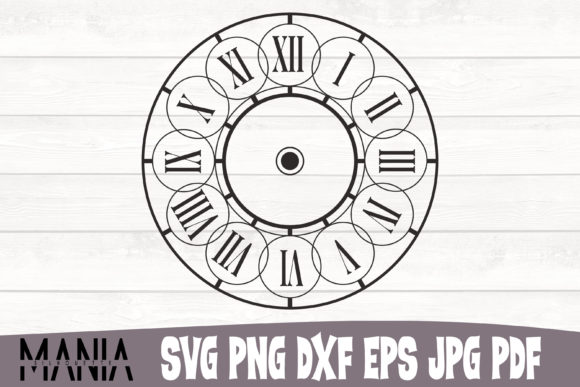 Clock Face Template 18: Integrating Precision Vector Assets into Creative and Production Workflows