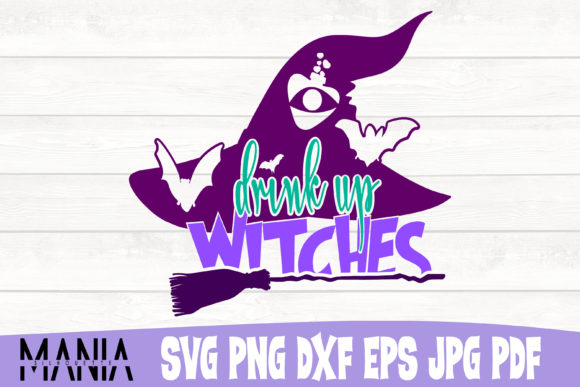 Drink Up Witches Svg Design Cut File: Integrating Assets into Creative Workflows