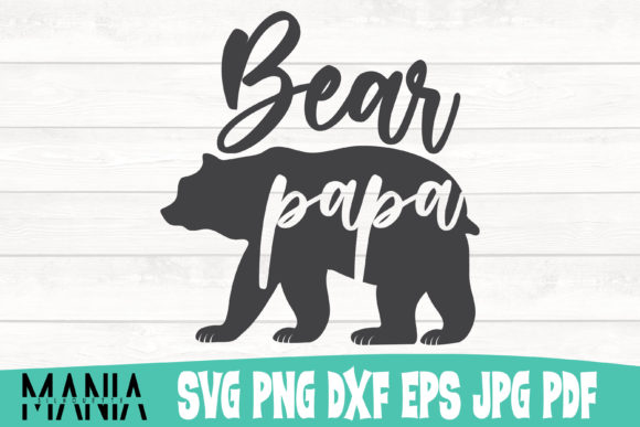 Evaluating the Bear Papa Cut File Design SVG for Crafting and Digital Projects