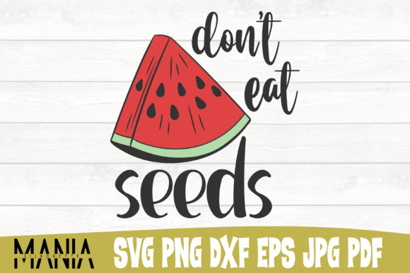 Evaluating the Don't Eat Seeds SVG Cut File Design for Crafting Projects
