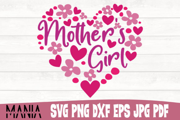 Evaluating the Mother’s Girl Heart Design Cut File for Creative Projects