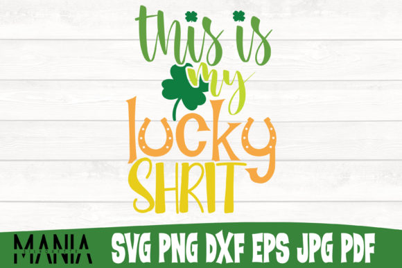 Evaluating the This is My Lucky Shirt SVG Cut File for Crafting Projects