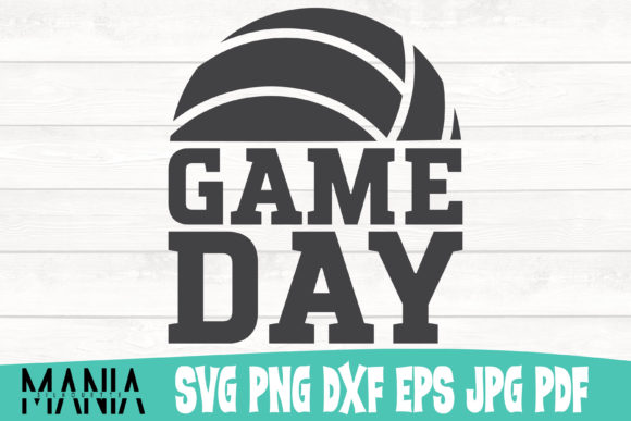 Game Day Volleyball Svg Cut File: Strategic Asset Management for Custom Apparel and Branding