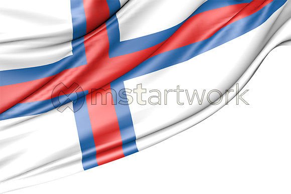 Integrating the Faroe Islands Flag Isolated on White into Professional Creative Workflows