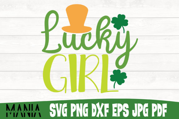 Lucky Girl SVG Cut File Design Guide