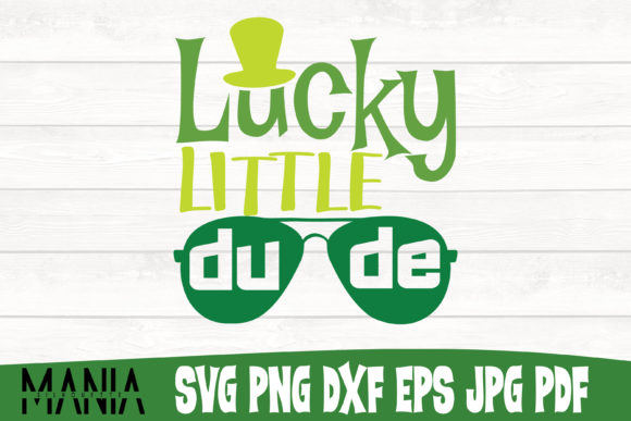 Lucky Little Dude SVG Cut File: Versatile Design Pack