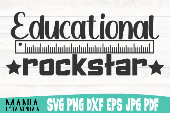 Mastering Creative Projects with the Educational Rockstar Svg Cut File Design