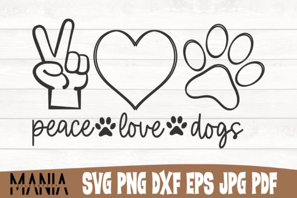 Peace Love Dogs Svg Cut File Design: Strategic Asset Management for Creators