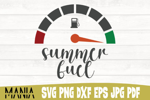 Summer Fuel SVG Cut File Design Guide