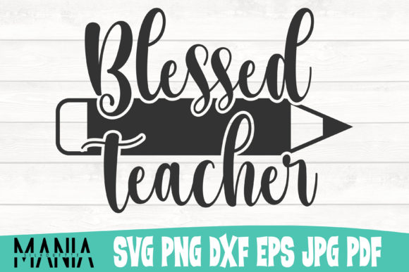 Unlocking Creative Potential with the Blessed Teacher Svg Cut File Design